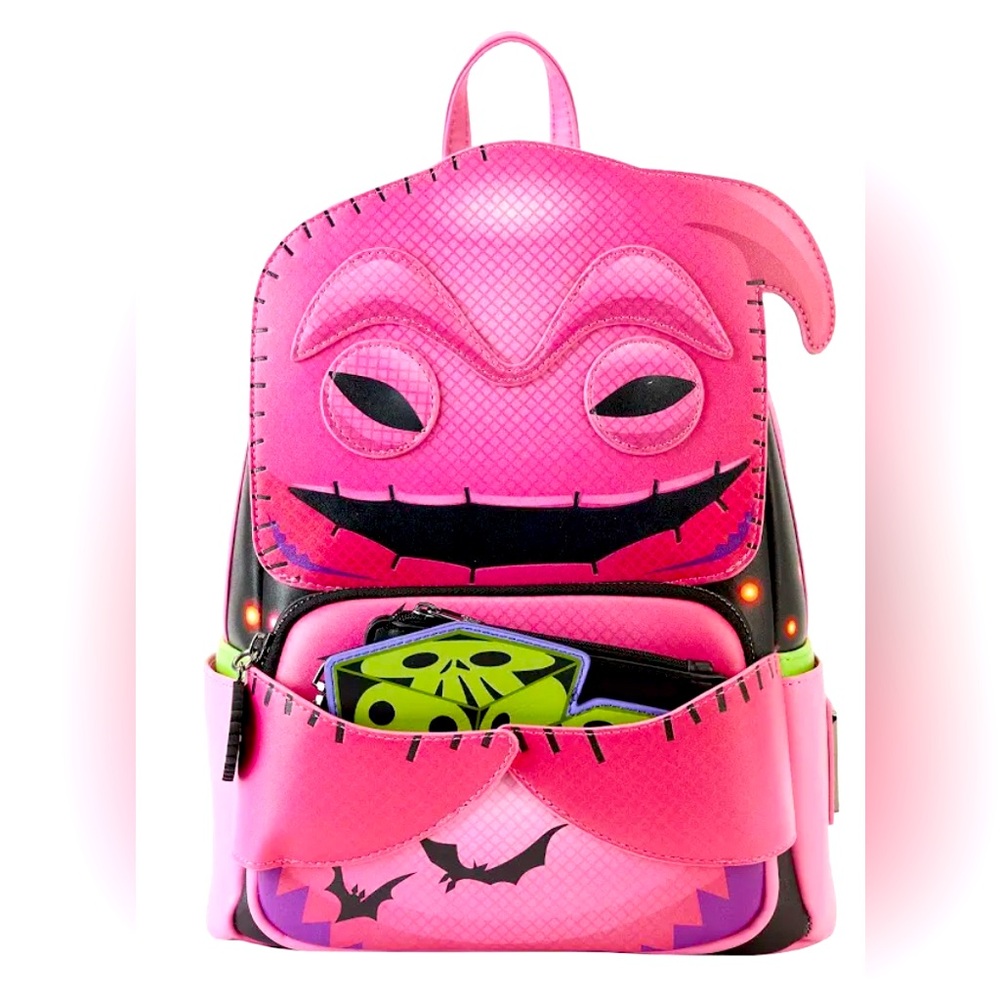 OOGIE BOOGIE NEON COSPLAY BACKPACK AND WALLET - NYCC 2023 EXCLUSIVE - NEW